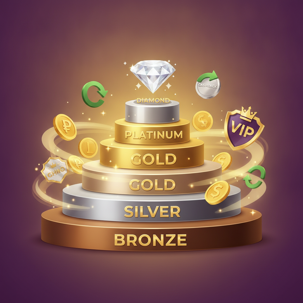 Illustration: Win City VIP Tiers: Level-Up Requirements and Exclusive Perks Compared