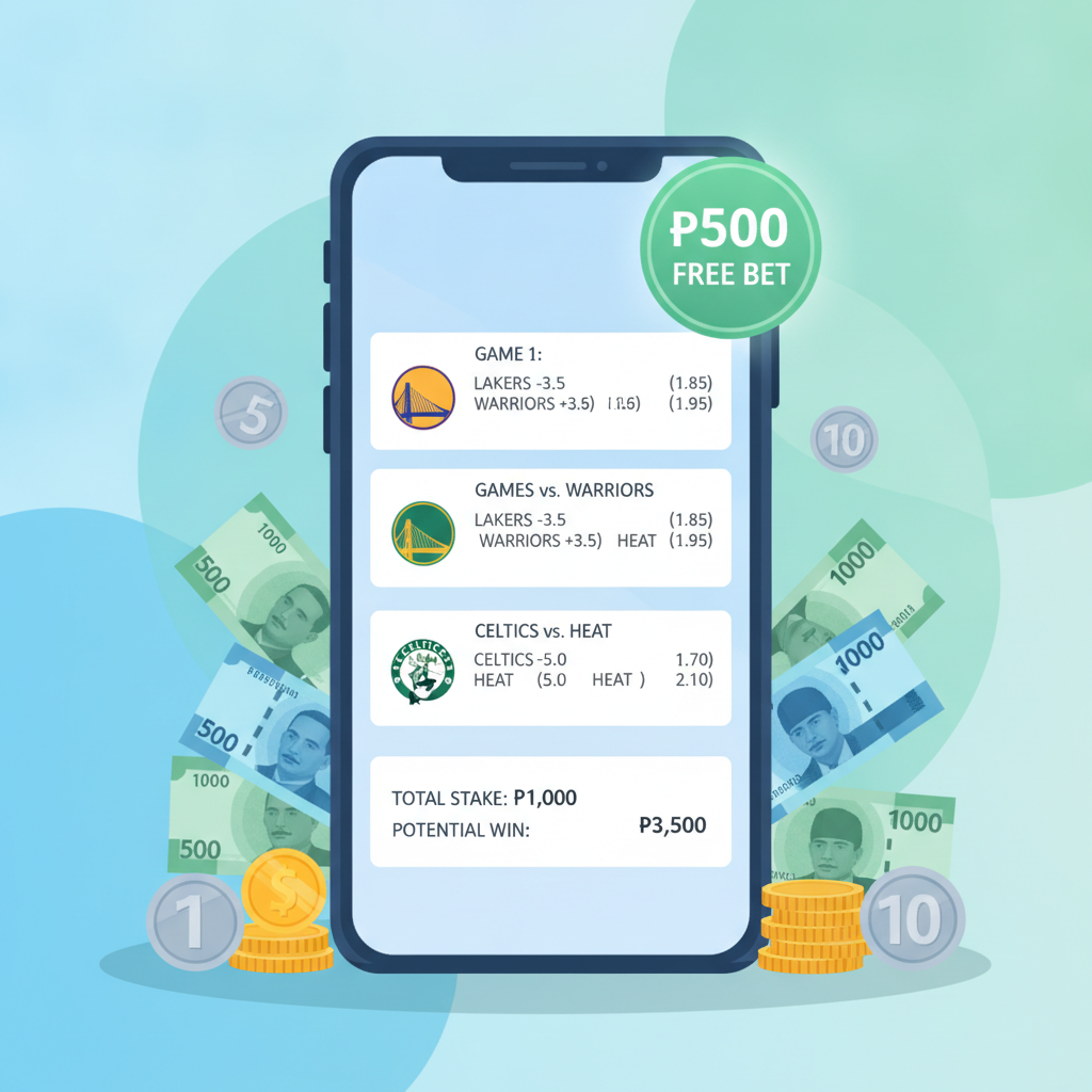 Illustration: Win City Sports Betting Bonuses: Odds Requirements and Rollover for PBA and NBA Promos