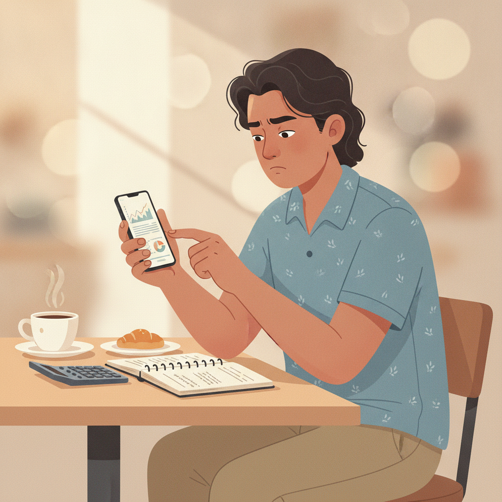 Filipino player comparing online casino bonus offers on mobile phone